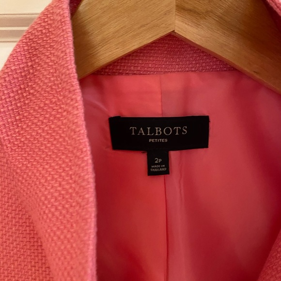 Pink Talbots blazer - Picture 2 of 5